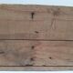Wooden box trapezoidal