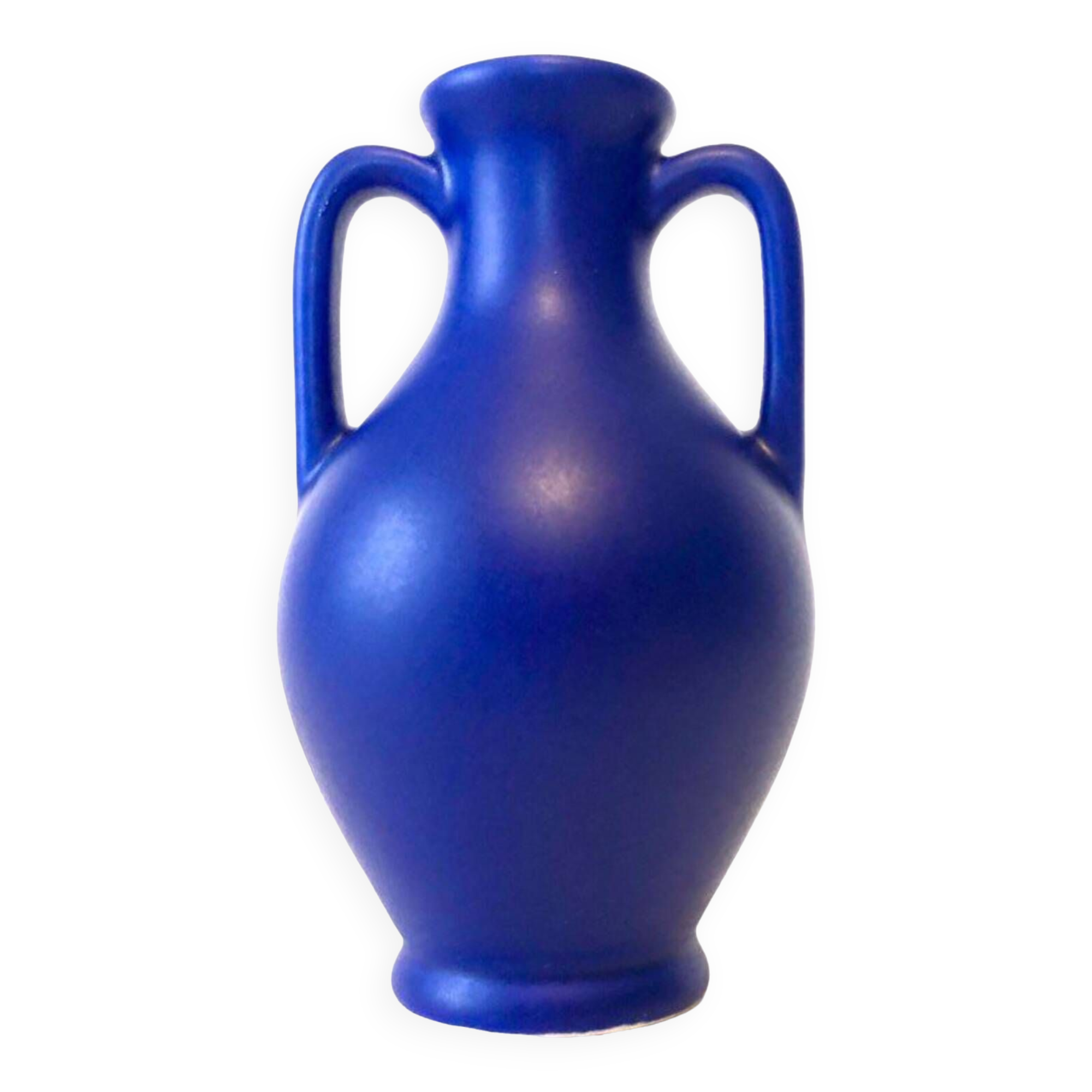 Blue Amphora Vase