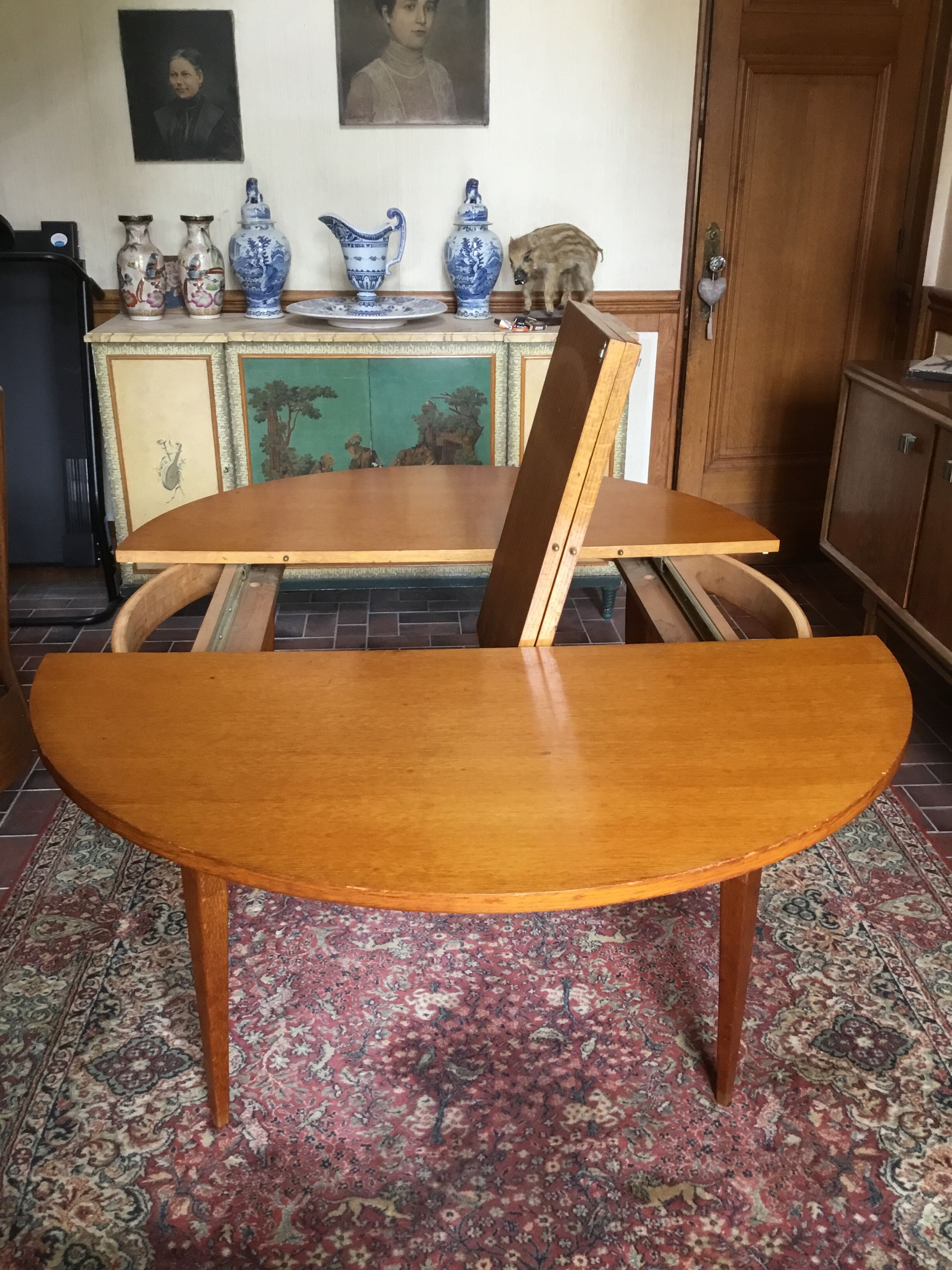 Vintage extension table