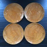 Lot de 4 assiettes de Gien
