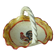 Empty Rooster Basket Pocket, Artisanal Rooster Pottery, Decorative Rooster Empty Pocket,
