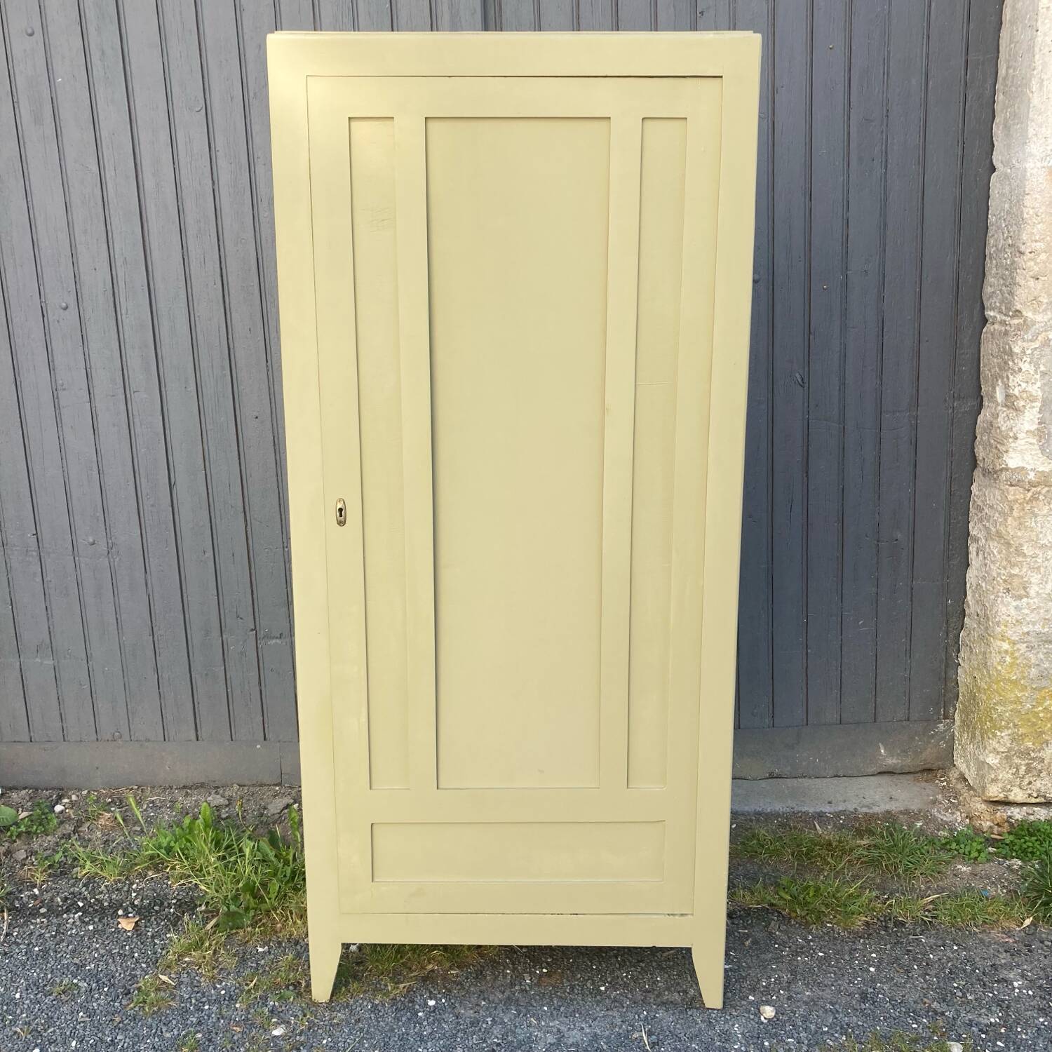 Simple antique Parisian wardrobe
