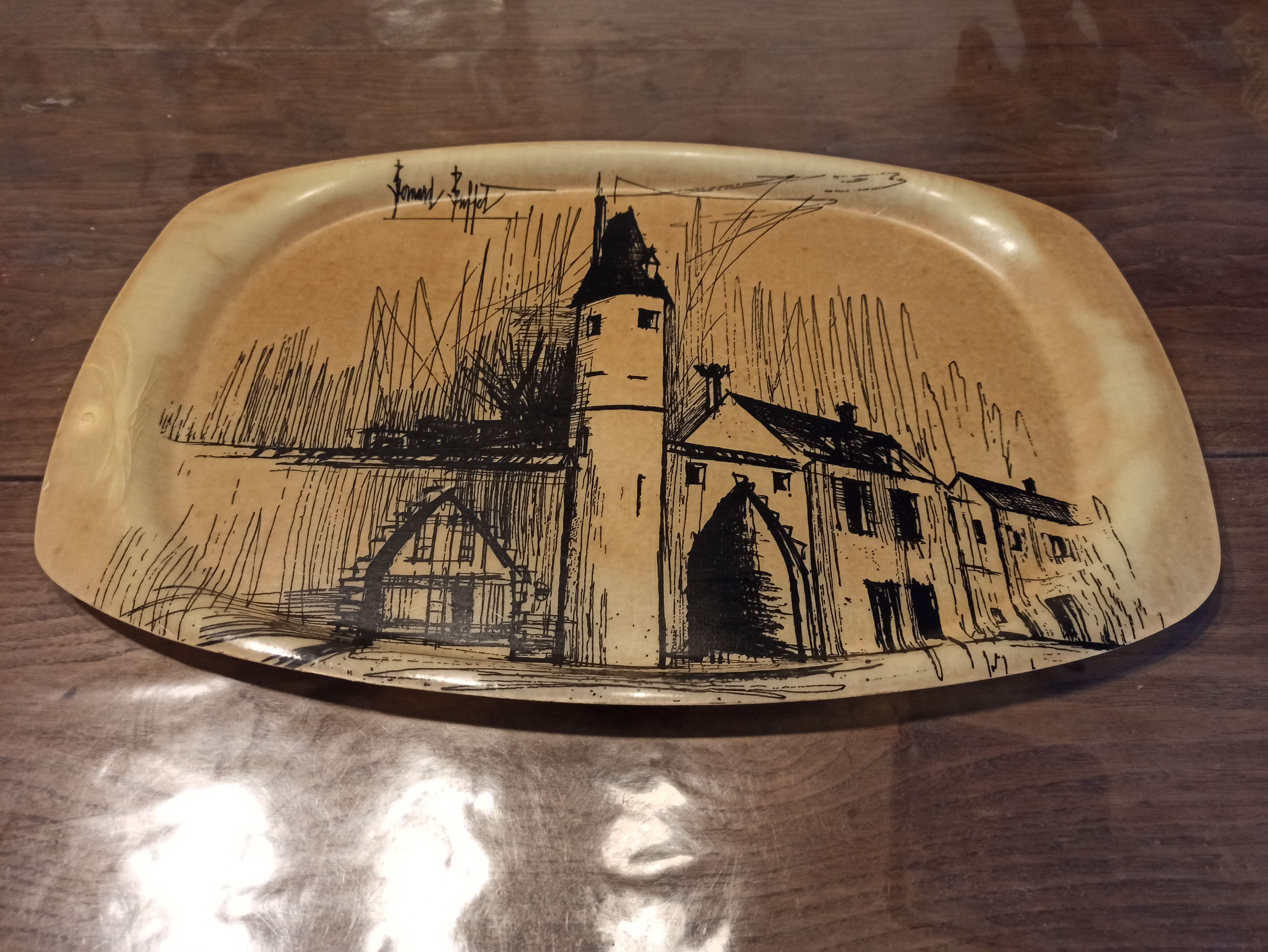 Fiber tray bernard buffet