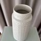 Vintage Fat Lava large vase in white ceramic – Alfred Klein Keramik