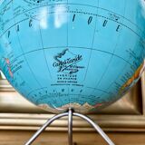Tripod world globe map