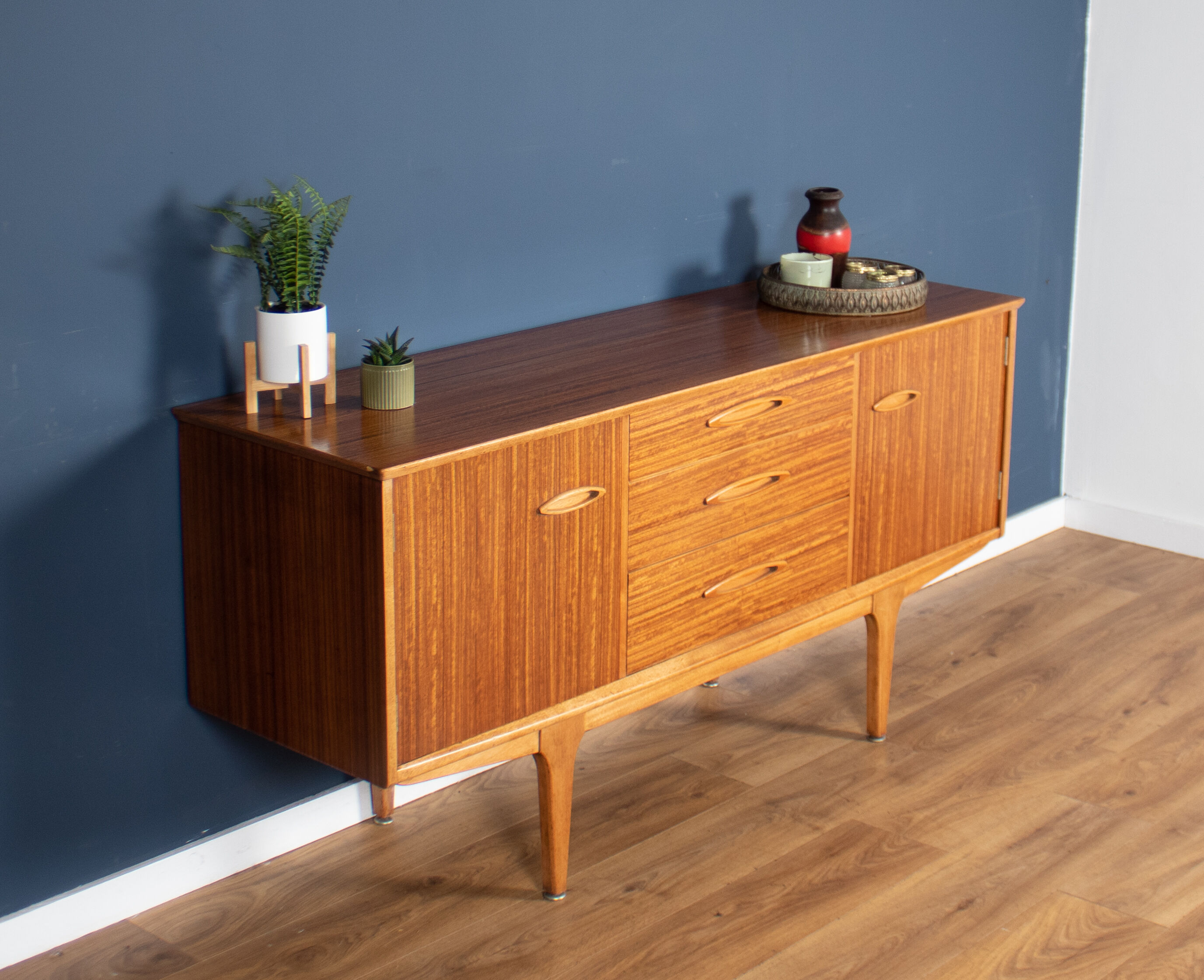 Walnut sideboard by Jentique 1960s