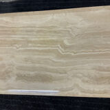 Travertine coffee table from the 70s Italy