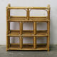 Rattan shelf