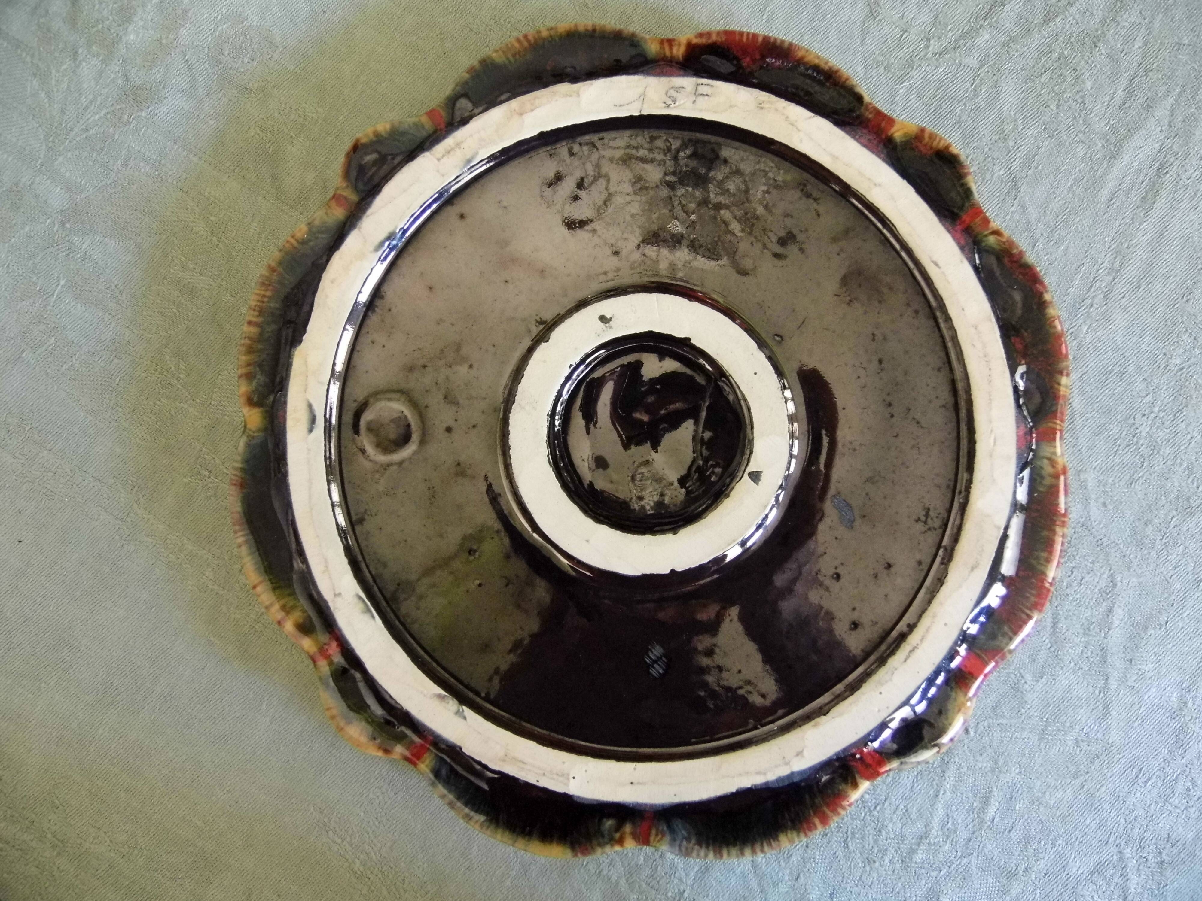 Trivet, Vallauris Vintage ceramic