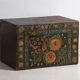 Antique Chinese chest painted in pine wood – China, circa 1900