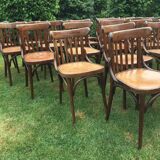 Lot of 26 chairs bistro