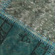 Tapis patchwork vintage vert 300x210cm