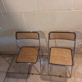2 Midcentury folding chairs