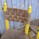 2 chairs + 1 vintage shepherd's stool
