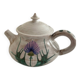 Vallauris teapot with thistle motif