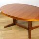 Vintage 1960 Baumann Oval Dining Table