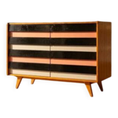 Commode vintage tchèque U-453 par Jiří Jiroutek pour Interiér Praha, années 1960, 110 × 45 × 76 cm