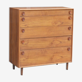 Oak chest of drawers by Meredew * 98 cm