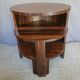 Asymmetrical Art Deco side table