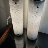 Vintage perspex wall lights