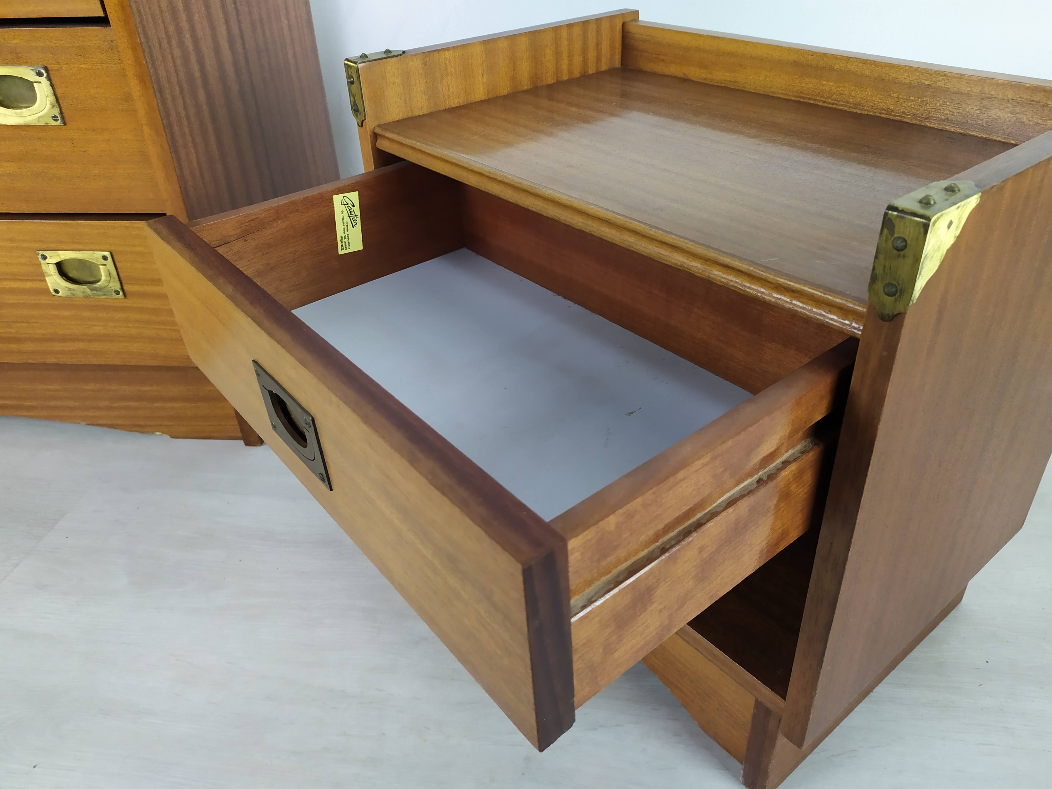 Commode et chevet vintage