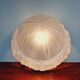 Art Deco ceiling lamp in satin glass, 1920s-30s