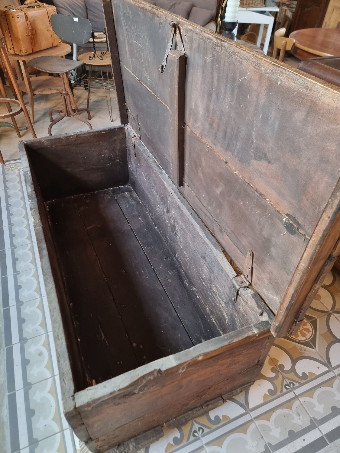 Old Gothic chest