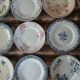 20 mismatched antique flat plates in ironstone