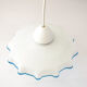 Blue mesh opaline suspension