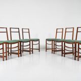 Set of 8 Mid-Century Modern Dining Chairs by Renato Venturi for MIM, 1950s