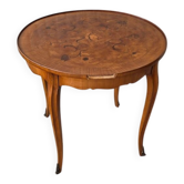 Petite table basse ronde ancienne