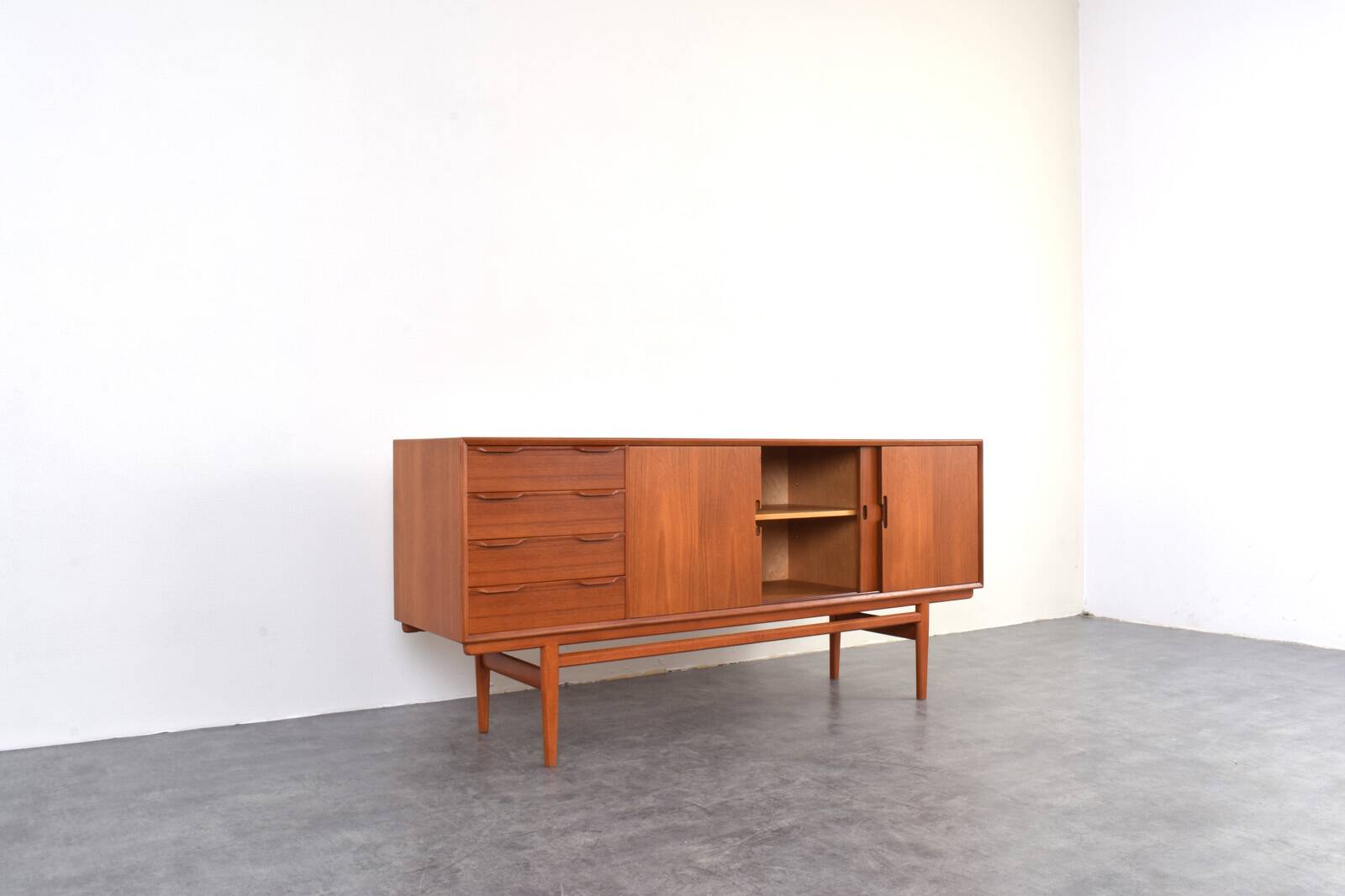 Mid-Century Danish Teak Sideboard, 1960s.