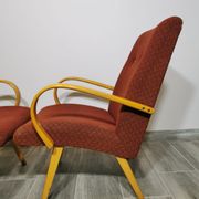 Paire de fauteuils by Jaroslav Smidek