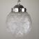 Suspension boule art déco