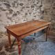 Antique dining table in French cherry wood 1900–1920 – Provincial farmhouse table