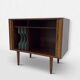 Rosewood Tambour Cabinet By Kai Kristiansen For Feldballes