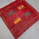 Vintage Moroccan square kilim 103x100 cm kelim wool rug medium 2524