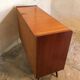 Vintage storage cabinet sliding doors feet compass
