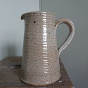 Fontgombault vase pitcher in turned sandstone