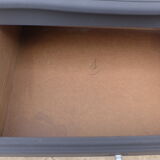 Renovated black chest of drawers