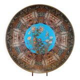 Cloisonné enamel dish, 19th century. Meiji period, Japan