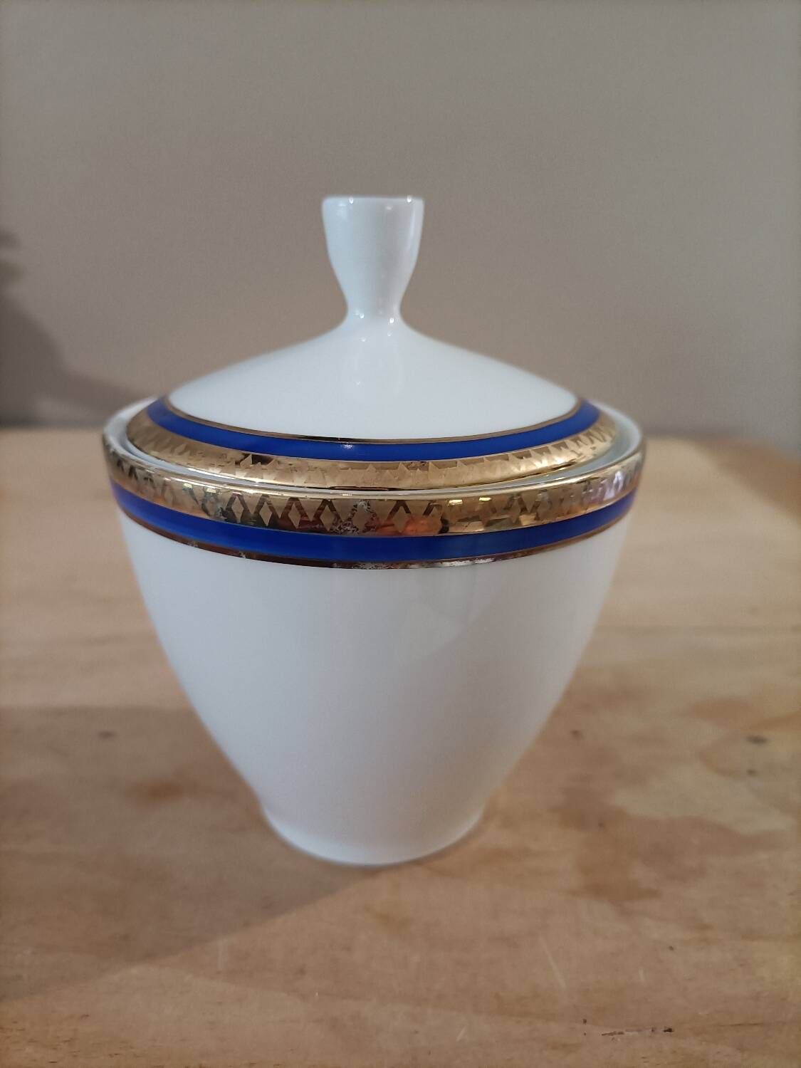 Retro sugar bowl Hertel Jacob Bavaria Germany