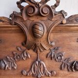 Louis XVI style wooden headboard