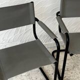 Duo of designer chairs attributed to Matteo Grassi
