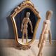 Golden mirror 35x22