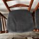Set of 8 Scandinavian ladderback chairs, 1960s.