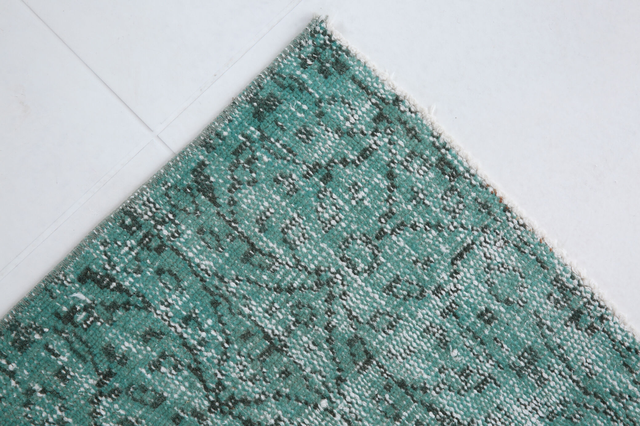 Water green rug 196x96cm