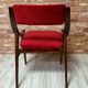 Chair GFM-57 "Jumper" designed by J. Kędziorek, Poland 1960s, red