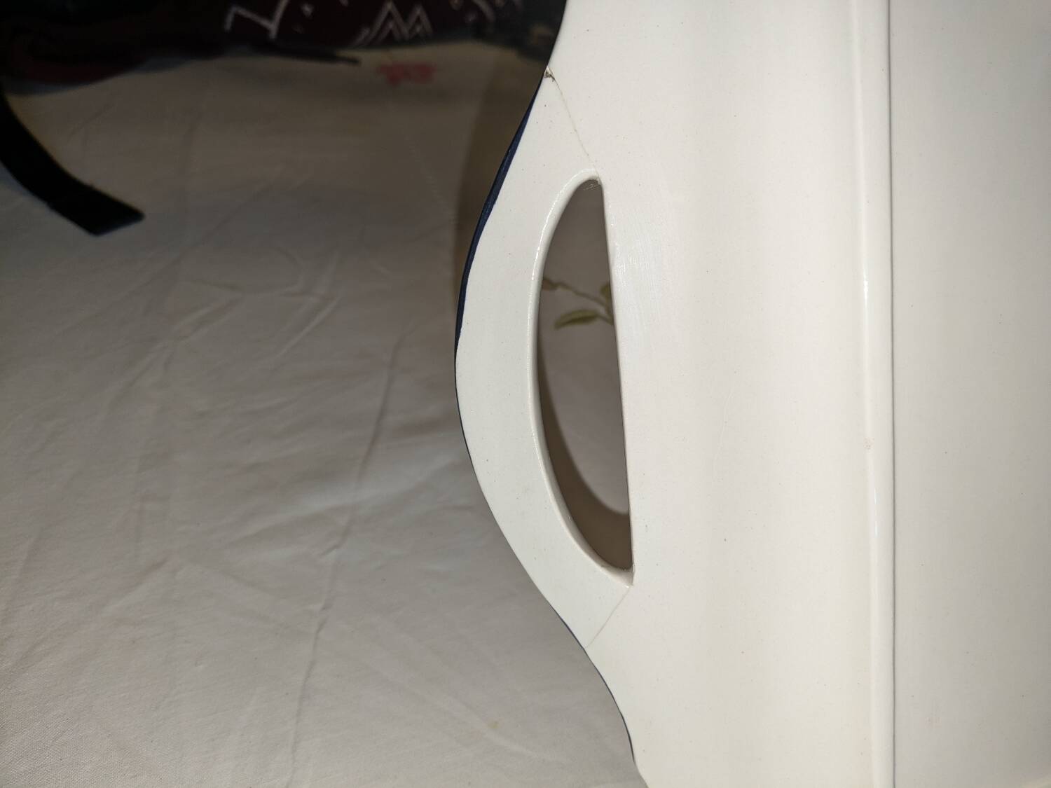 HBCM two-handled tray, mid-20th century