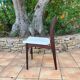 Chaise scandinave en teck de java